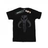 Star Wars Womens/Ladies The Mandalorian Banther Skull Cotton Boyfriend T-Shirt