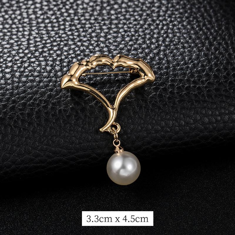 Broșă elegantă anti-expunere fără sudură pentru femei