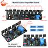 Mono 500W 400W 300W 200W High Power Audio Amplifier Board 1943+5200 Tube DC 20V-90V HIFI Power Amplifier Speaker