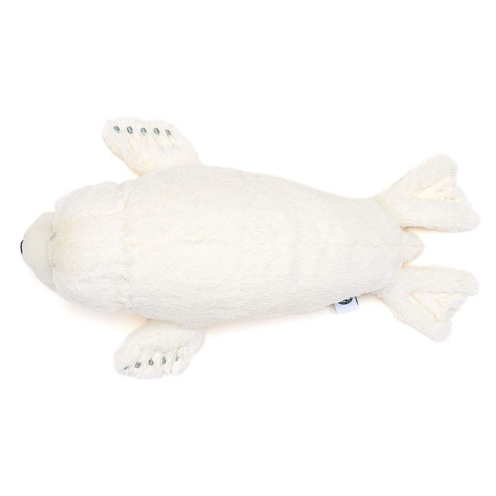Carolata Spotted Seal Plush Toy Realistic Seal Animal Toy Doll Gift Present Birthday Christmas Present (Large/Reclining Series/Soft Touch) (Twice