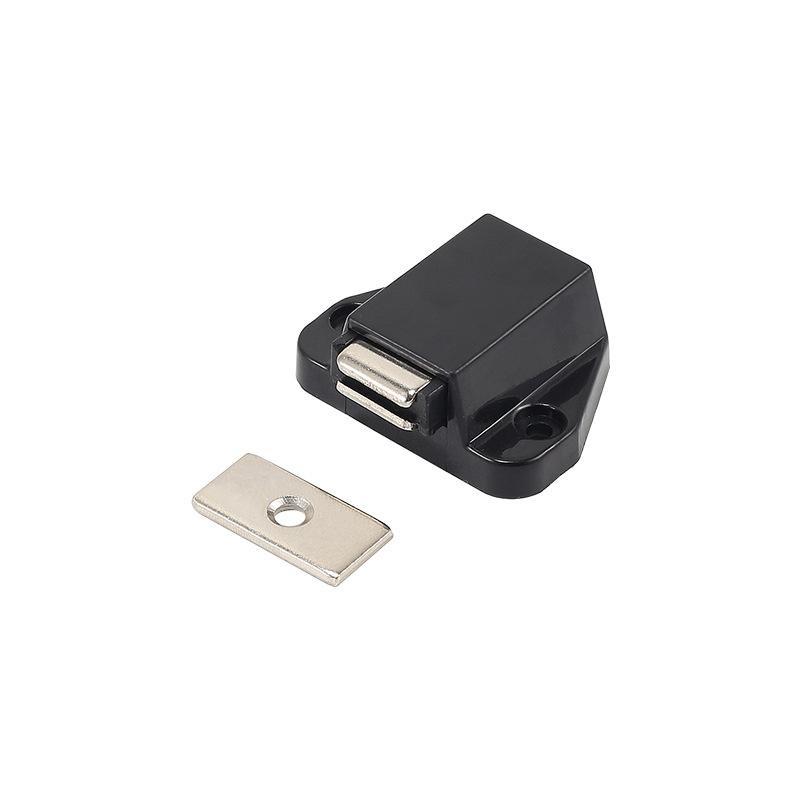 Invisible Cabinet Catches Hidden Magnetic Bouncer Door Catches Handle Free Plastic Adjustable Drawer Bouncer Hardware Accessory