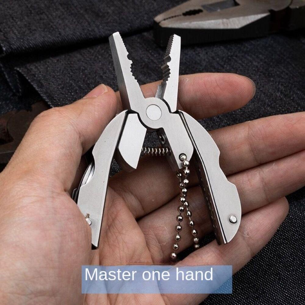 Werkzeuge Klappschraubstock Kreuzschlitzschraubendreher Klappzange Schlüsselanhängerzange Klappzange