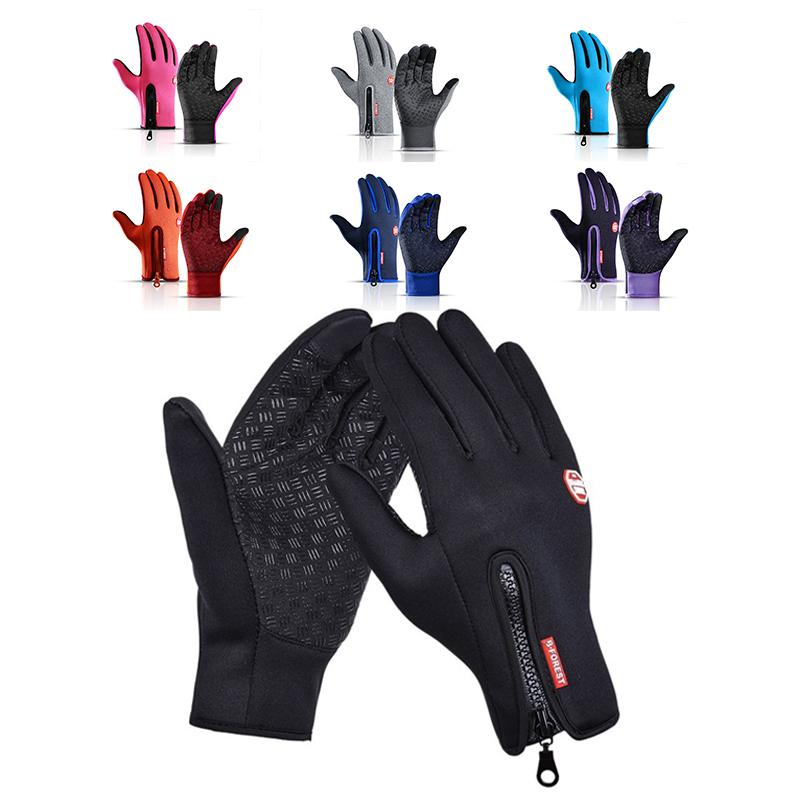 Sports Winter Gloves Men Touchscreen Warm Women Outdoor Cycling Driving Climbing Motorcycle Waterproof Non-Slip Gloves