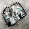 17pcs/set Refillable Squeeze Liquid Bottle Kit Empty Portable Lotion Container  Shampoo
