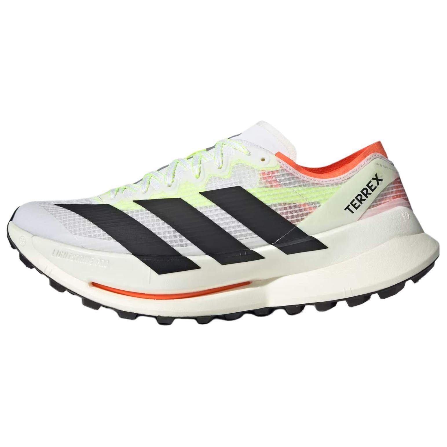 adidas Terrex Agravic Speed Ultra 2  White Black Semi Impact Orange  Men s JS3534 EU 42