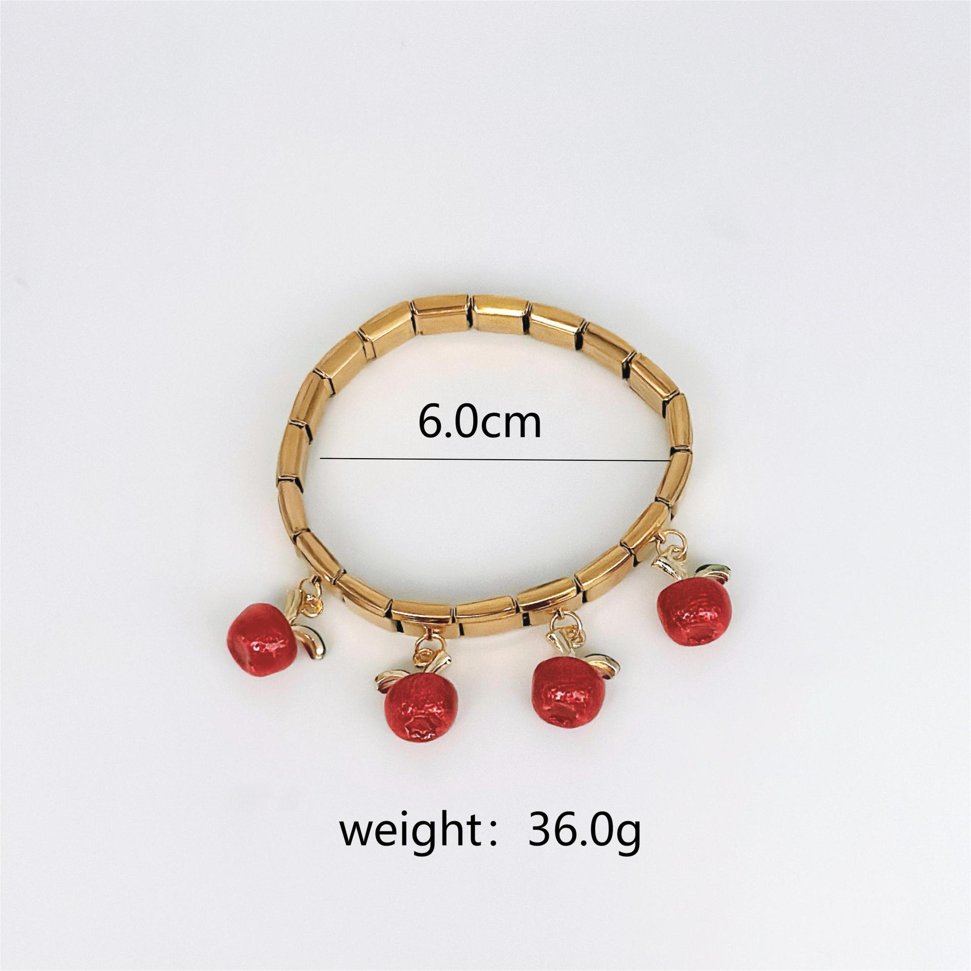 

Модульный рождественский браслет с подвесками разных цветов, комплект из бесплатного подходящего браслета с подвесками