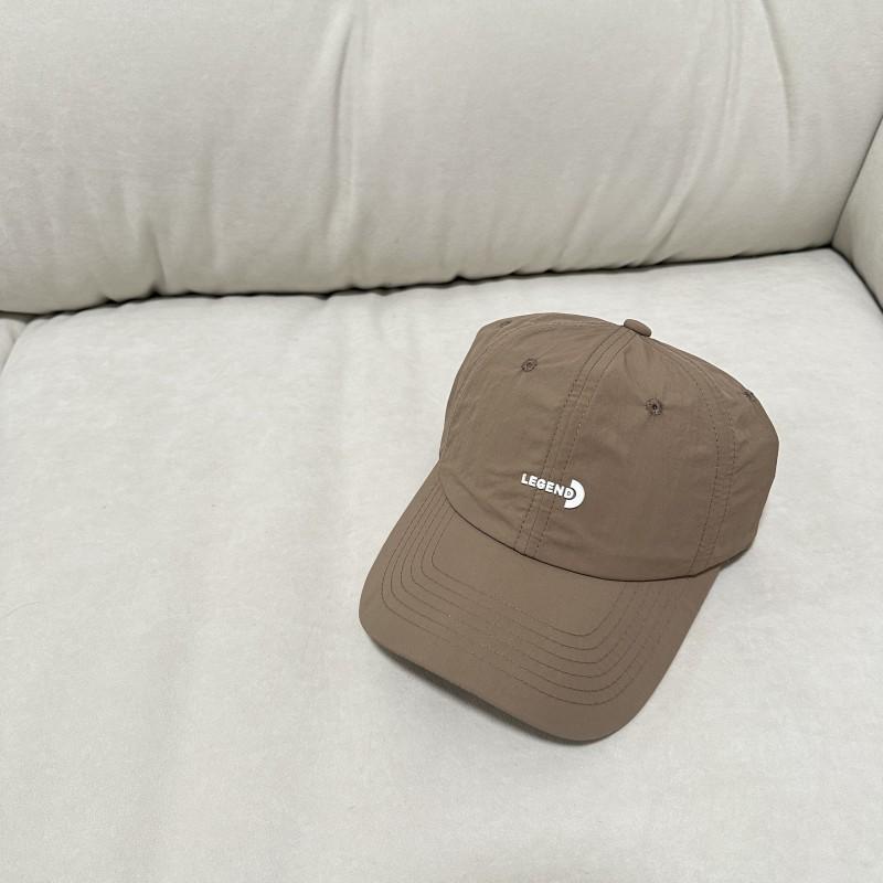 New quick-drying sun hat spring and summer letter embroidered baseball cap men's and women's casual versatile cap