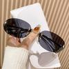 Cool Y2K Women Sunglasses Retro Frameless UV400 Eyeglasses Trendy Future Tech Gafas De Sol