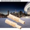 Brass Fitting Hose Barb Tail Reducer Reducing Plug Connector (6mm-8mm 4 pcs)