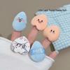 DI&XI Kleines Lamm Meimei Abdeckendes & Aufhellendes Cushion-Puff-Set - Weich, Hautfreundlich, Beflockt, 5-teilig.