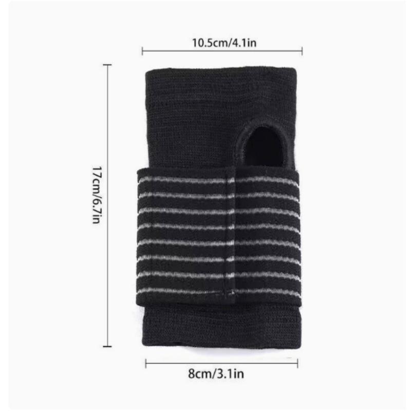 2pcs Wrist Support Strap, Men And Women's Wrist And Hand Sleeve, Elastic Wrist Support Strap, For, Sports