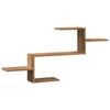 VidaXL Wall Shelf Artisan Oak 104x15x49 Cm Engineered Wood 853208