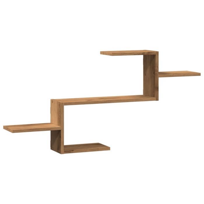 VidaXL Wall Shelf Artisan Oak 104x15x49 Cm Engineered Wood 853208