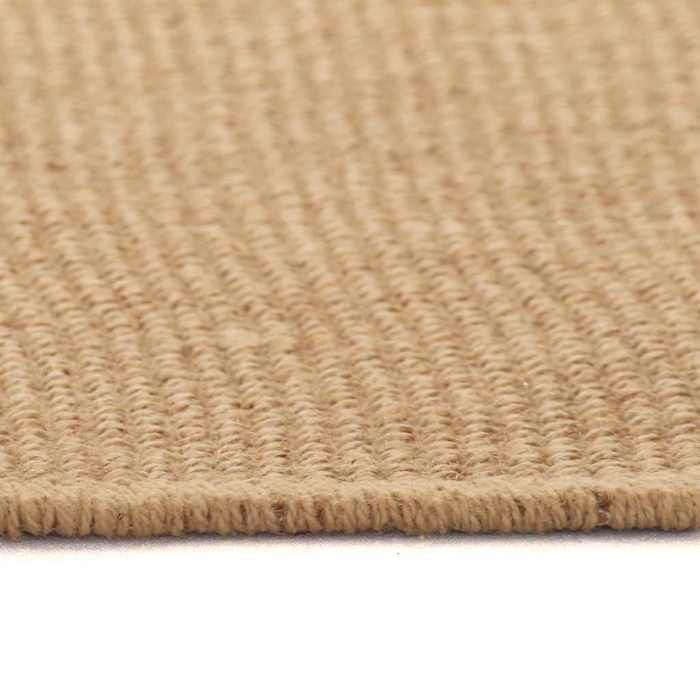 VidaXL Jute Rug with Latex Backing 70 X 130 Cm Natural