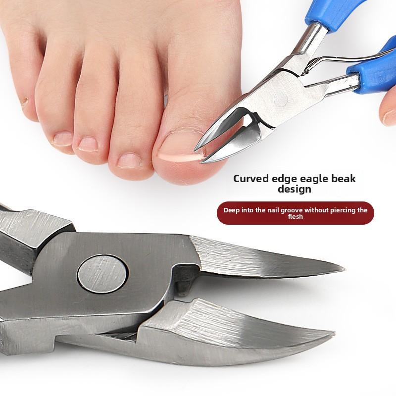 Stainless Eagle Steel Beak Pliers Pedicure Scissors Nail Groove Inlaid Nail Clippers To Remove Dead Skin Nail Clippers Manicure Pedicure Implements