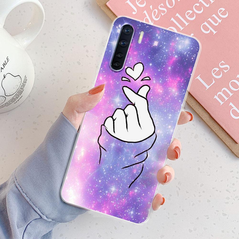 For OPPO A91 Case For OPPO A91 Cover Girls Clear Soft Silicone Fundas Phone Cases For OPPOA91 A 91 Case Coque