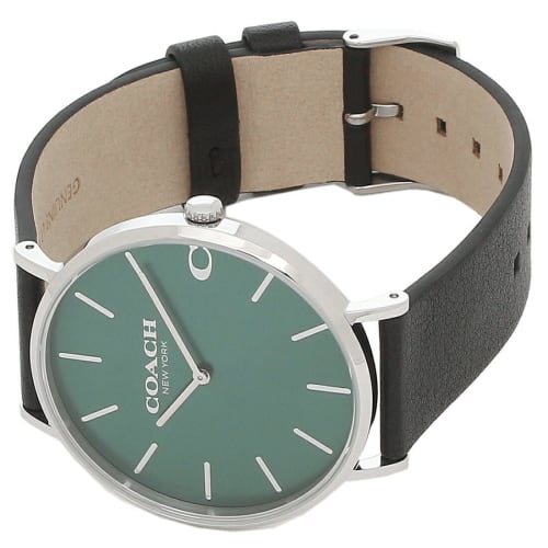 Coach Men's Charles 41mm Quartz Watch, Green/Black, COACH 14602436