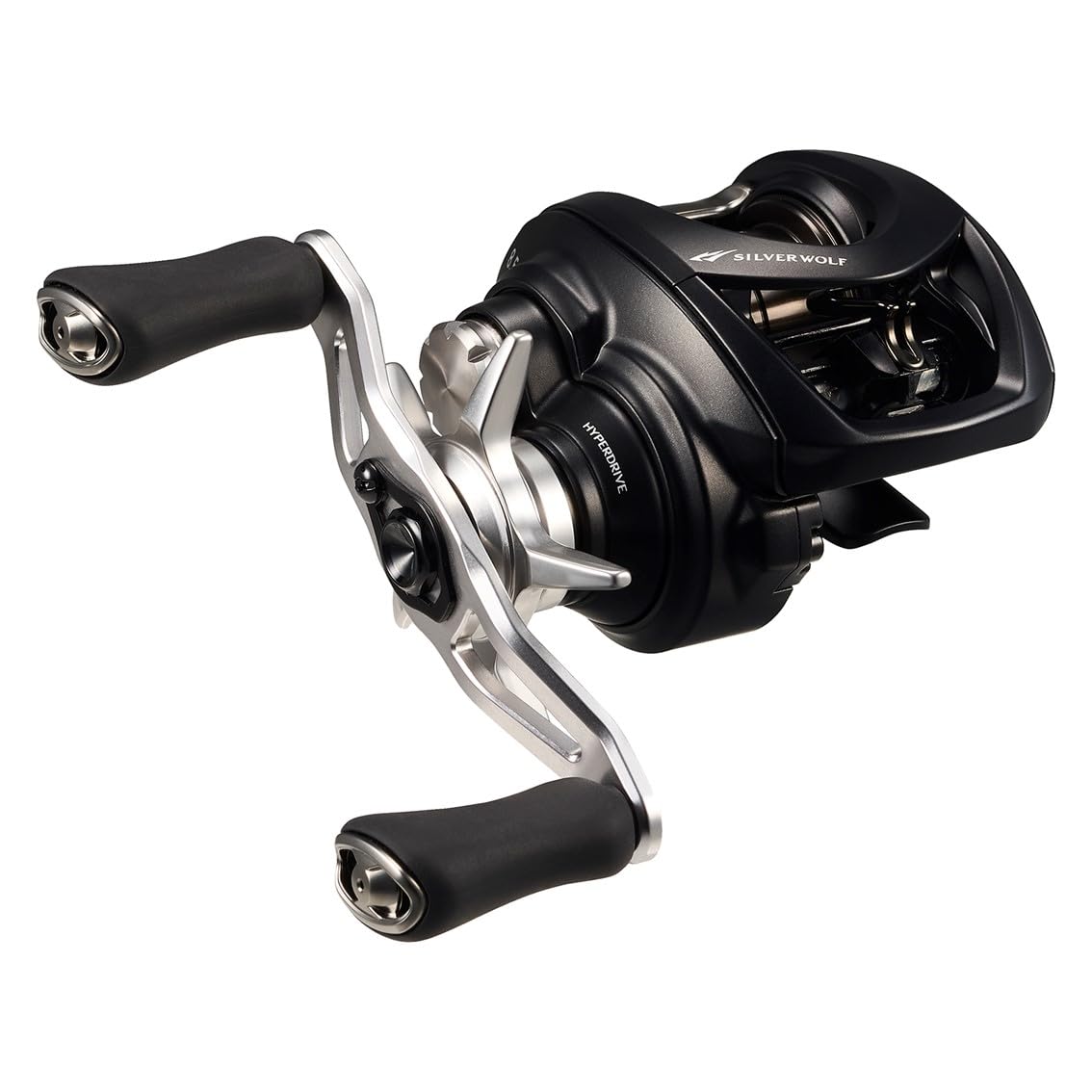Daiwa Baitcasting Reel SILVER WOLF CT SV TW PE SPECIAL (DAIWA) 8.5R чёрный