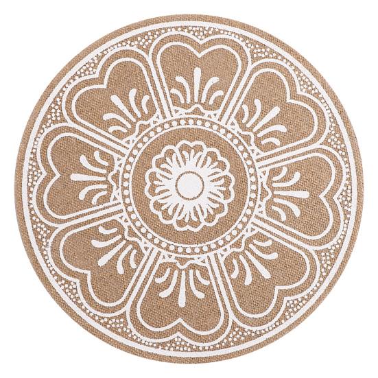 Placemat Reusable Heat Insulating Heat Resistant Table Mats Wear-Resistant Stain-Proof Protection for Home