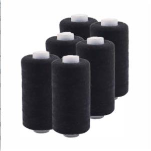 Home Sewing Thread DIY Hand Sewn Black And White Thread 500m 402 Polyester Sewing Thread Material