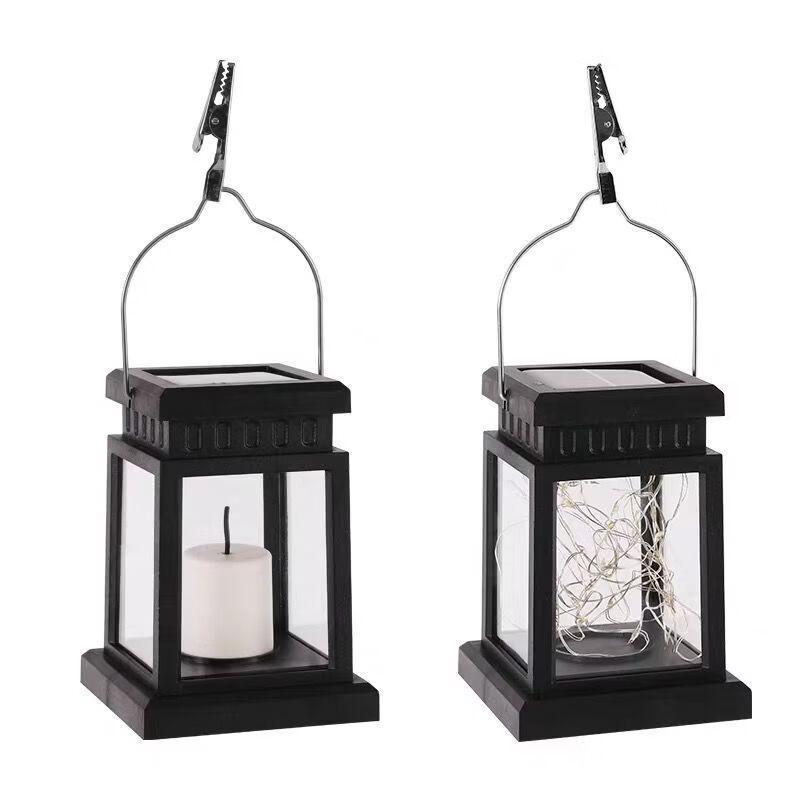 Solar Retro Palace Star Lanterns - Set of 3