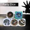 Role Playing Dices Funny Figure Face Dices Ugly Figure Dices, Funny Resin Dices