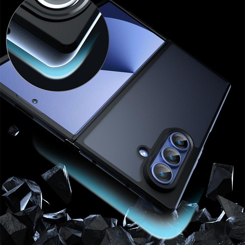 For Samsung Galaxy Z Fold7 Case Samsung Galaxy Z Fold7 5G Cover Luxury Matte PC + TPU Shockproof Phone Back Cover Galaxy Z Fold7