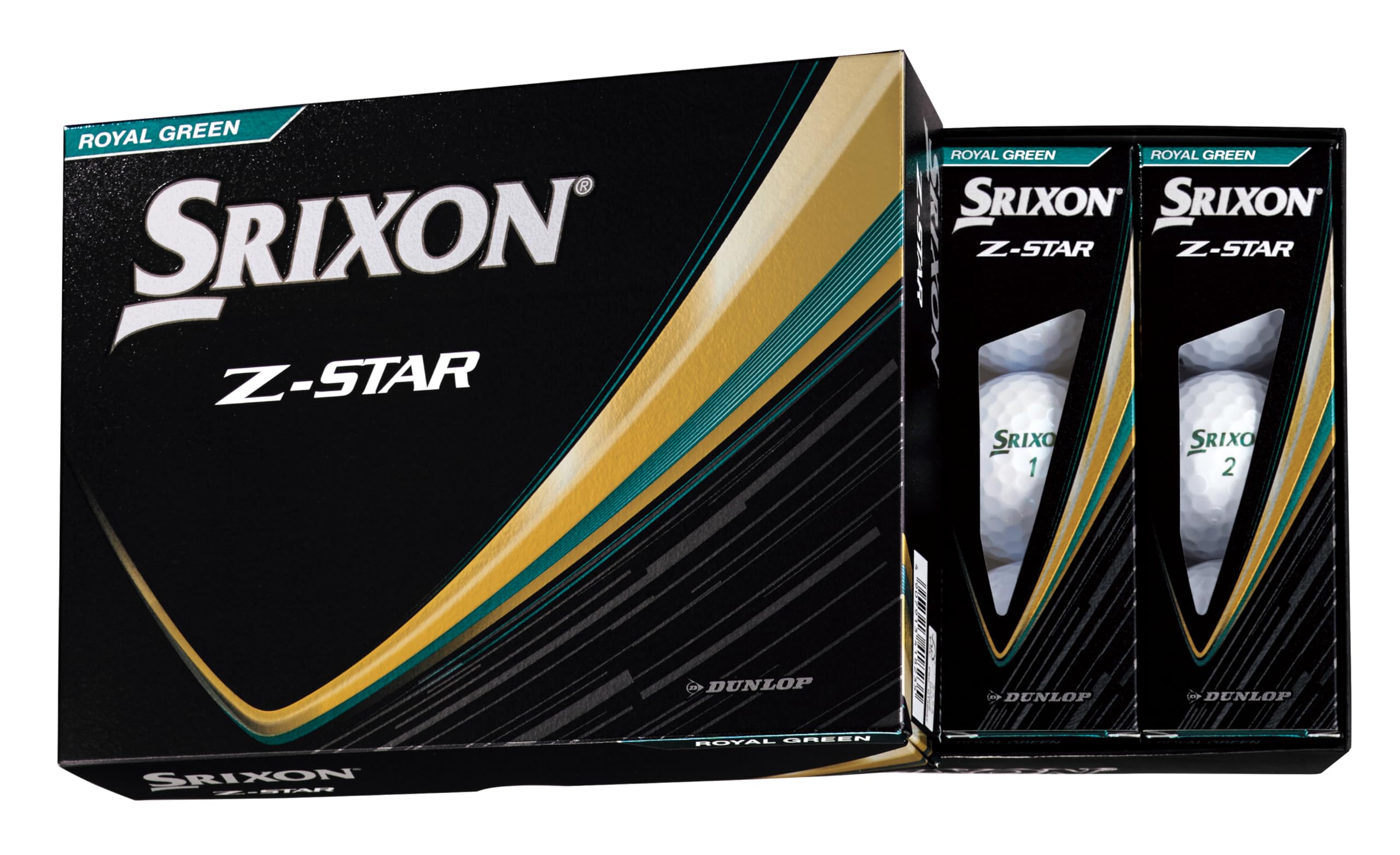 

Мячи для гольфа Dunlop SRIXON 2025 Модель 1 дюжина Royal Green Z-STAR (12 шт.)