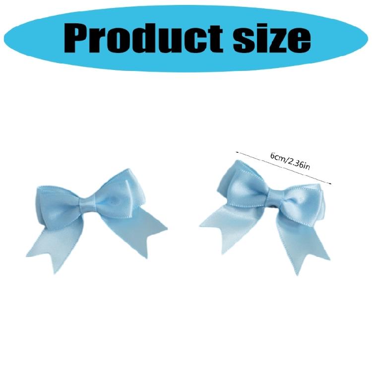 Colorful Crosses Hair Barrettes Hair Clip Sweet 2000s Hair Clip for Women, Barrettes Bowknot Shape