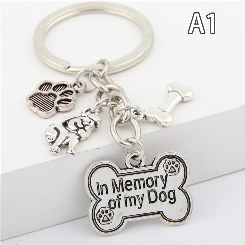 Keychain Dog Bone Dog Heart Paw Charm Metal Key Chains Pet Lover Keyring Jewelry Keychain Dog Bone Dog Heart Paw Charm Metal Key Chains Pet Lover Keyring Jewelry