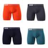 Men Bamboo Fiber Long Underwear Plus Size Thin Breathable Antibacterial Mid Waist Loose Boxers For Men