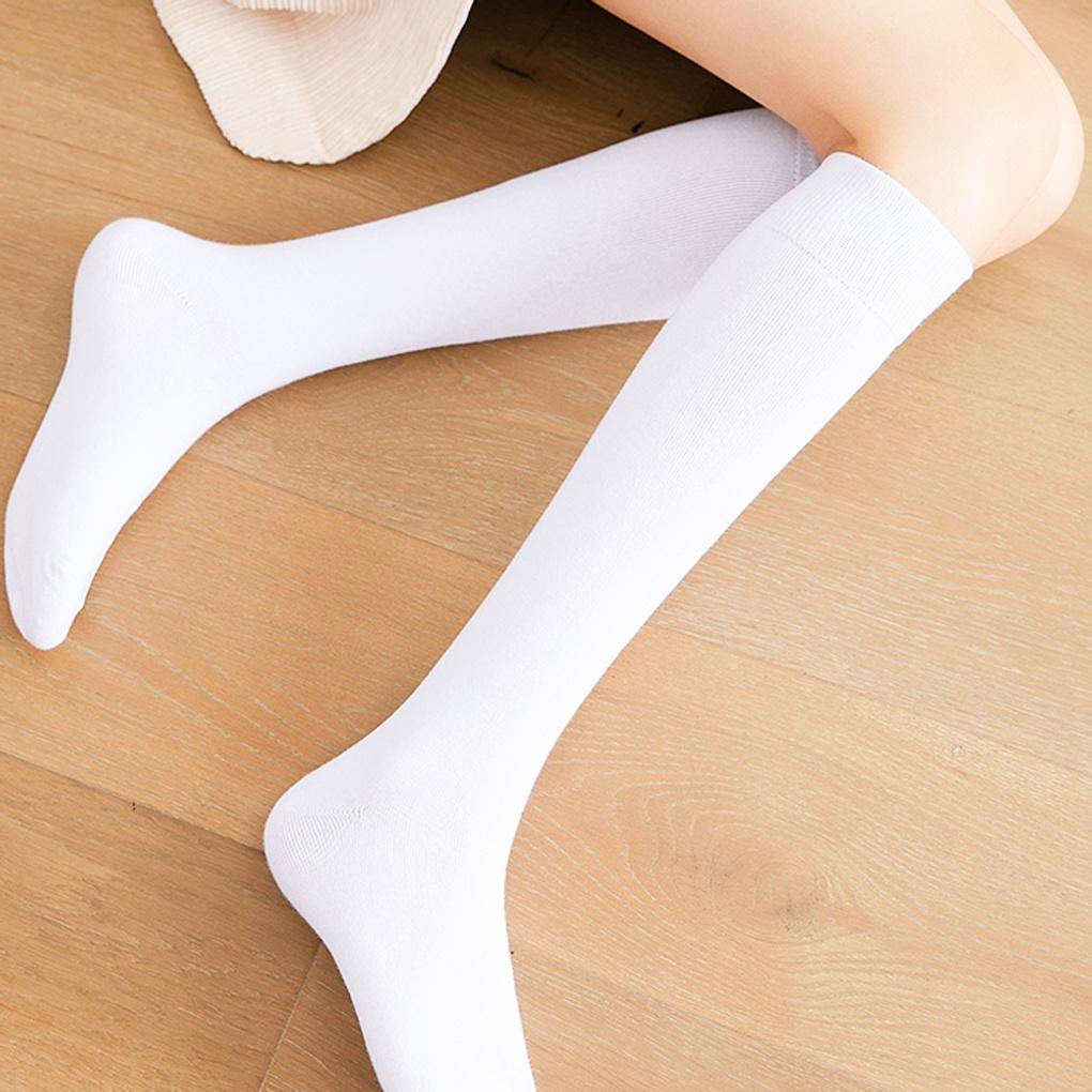 5 Pairs of Women's Sporty Basic Knee Socks