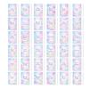 Gradual Change Watercolor Inspirational Greeting Card Set 36 Non-Repeating Self-Care Cards Hand Account Material Decorative Postcard