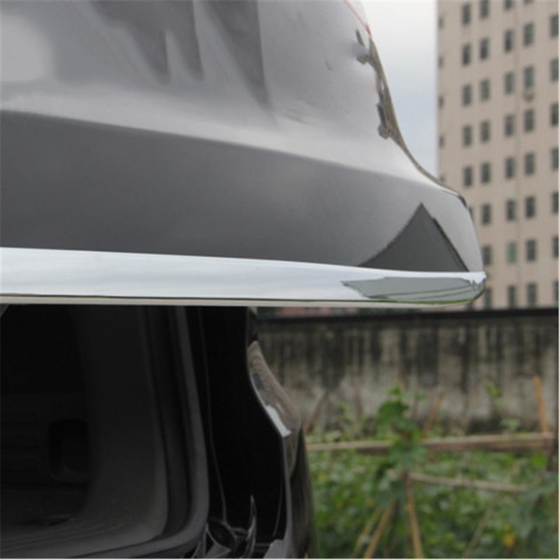 New Vehicle Stainless Steel Tailgate Rear Door Bottom Cover For Hyundai Ix35 2010-17