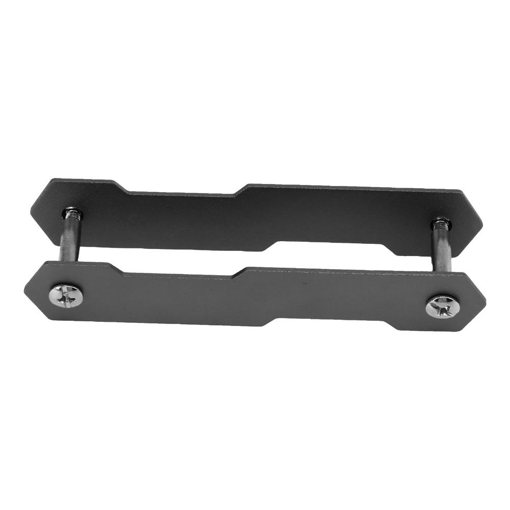 Double-Open Key Organizer Aluminum Alloy Compact Key Holder Durable Key Holder  Outdoor Use