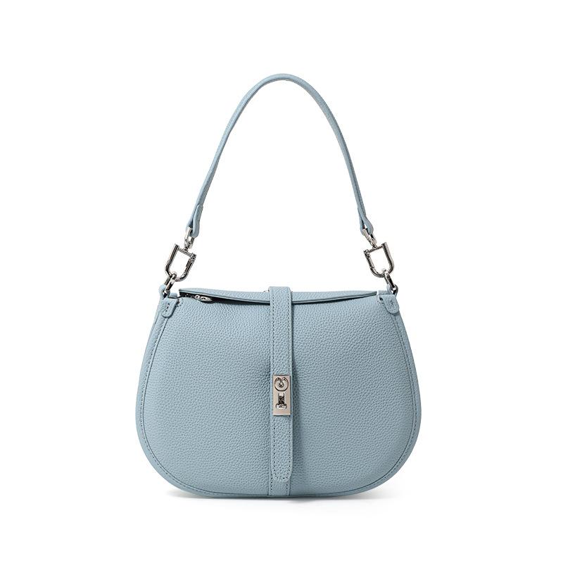 

Женская новая кожаная сумка для работы, универсальная, простая, на одно плечо, подмышку