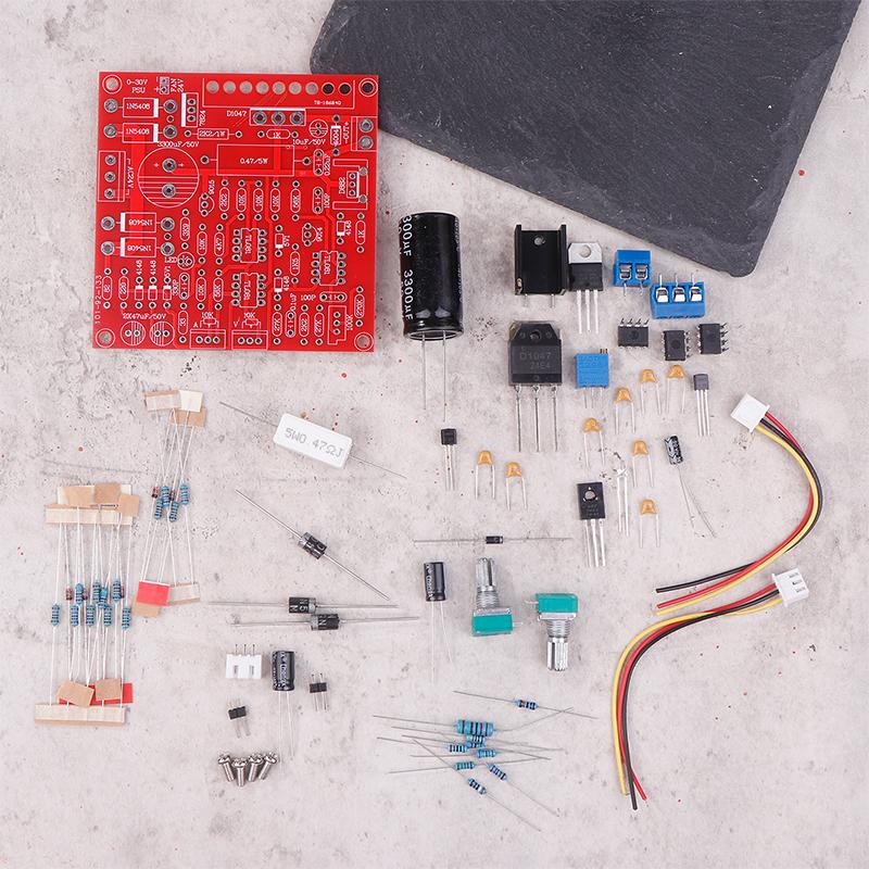 0-30V 2mA-3A DC Geregelte Stromversorgung DIY-Kit Kontinuierlich Einstellbare Strombegrenzungsschutz Spannungsregler Set