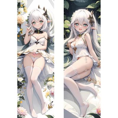 Kissenbezug mit beidseitigem Druck, individueller Genshin Impact Anime Cosplay-Kissenbezug, individueller Otaku-Kissenbezug, Lebensgröße