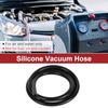 ACROPIX 130PSI Max Pressure Silicone Vacuum Tube Hose Automotive Vacuum Line High Temperature 4FT 1/4" 6mm ID 2mm Thick Black Silicone