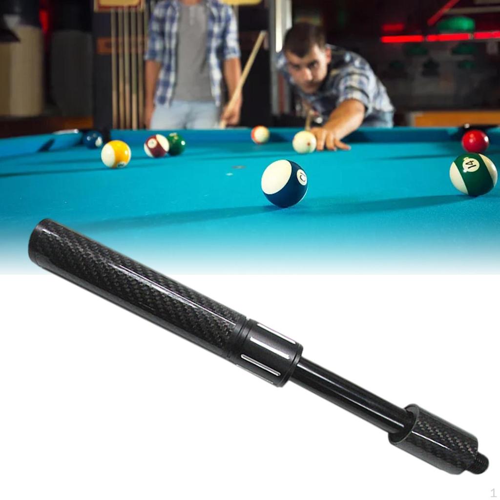 End Telescopic Carbon Weight Multifunction Lengthen Tools Nine Ball Club for Billiard Cues