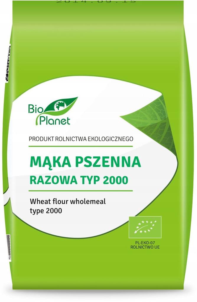 WHOLEMEAL WHEAT FLOUR TYPE 2000 ORGANIC 1 Kg - BIO PLANET