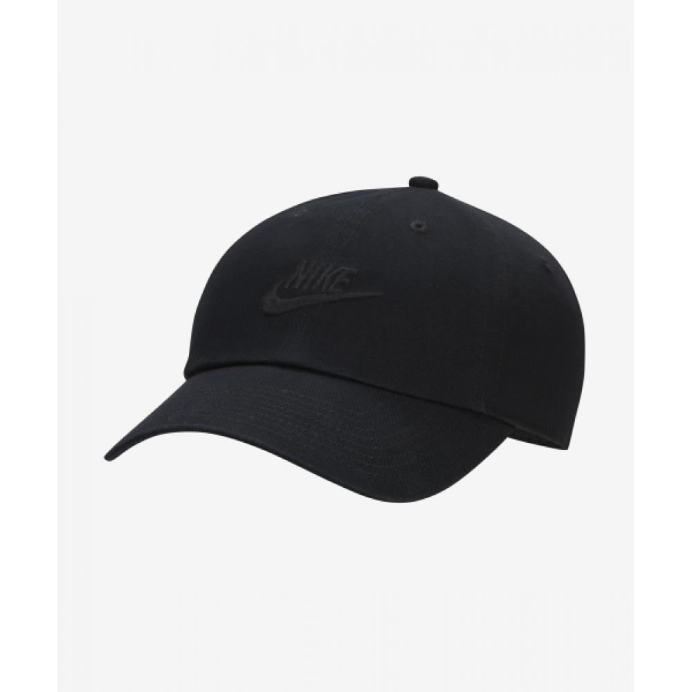 

Неструктурированная мочалка NIKE Club Futura M Черная FB5368 010 ML