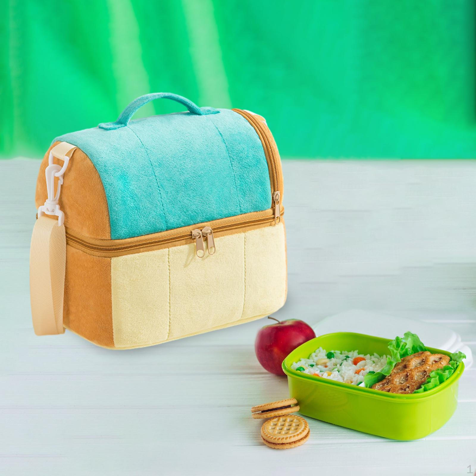 

Изолированная термосумка для ланча, милая, прочная, с застежкой-молнией, контейнер для обеда, сумка-тоут