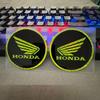 Honda Motorcycle Sticker HRC Fuel Tank Label 3D Stereoscopic Drip Glue Electric Vehicle Side Body Decoration Accessories Pcx125