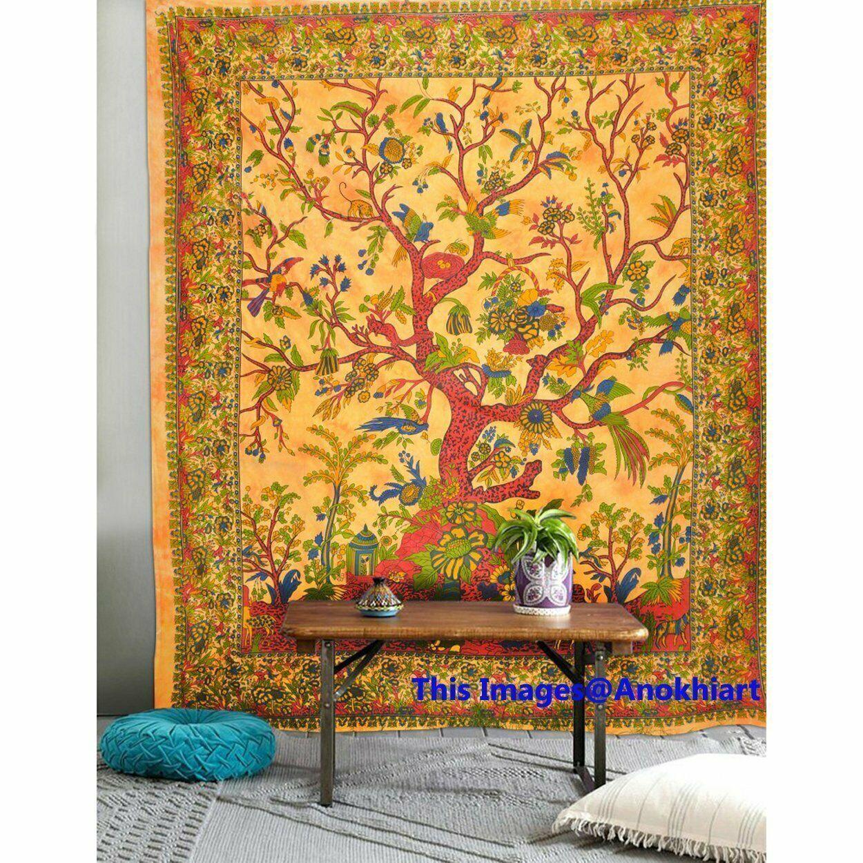 

Tapestry Fashion Hippie Living Room 75x100 чёрный