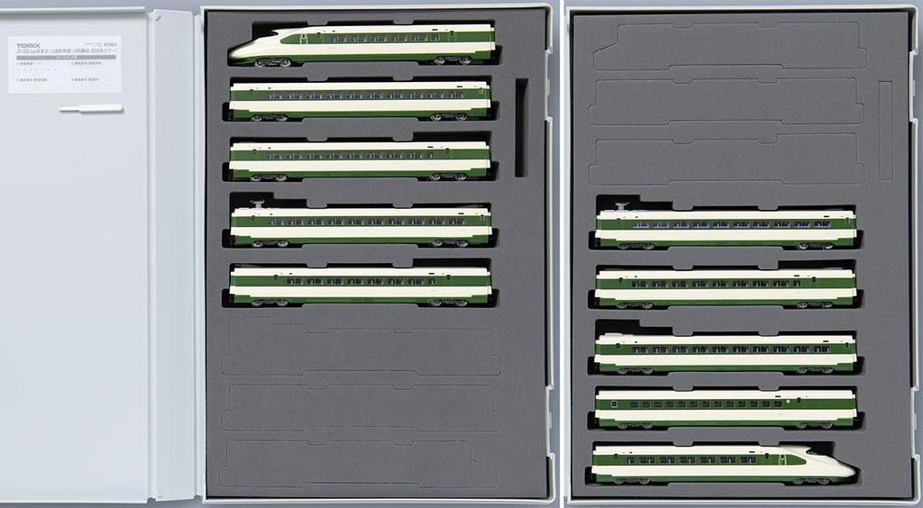 TOMIX N Gauge Speciální produkt JR E2 Řada 1000 Shinkansen Formace J66 Řada 200 Barva 97954 Železniční model Instalace elektrického podvozku Pomocný vlak