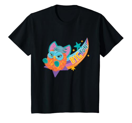 Kids Coral Furby Big Fun! 90s Toy Kids T-Shirt