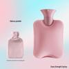 Explosion-Proof Faux Rabbit Fur Hot Water Bottle & Hand Warmer for Girls – Heat Compress for Stomach & Feet