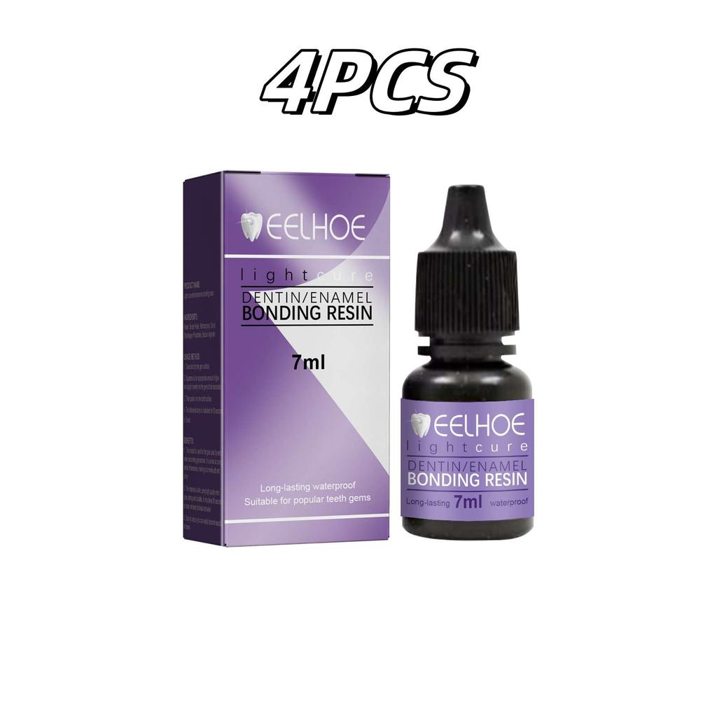 Dentin/Enamel Bonding Resin Oral Crystal DIY Tooth Kit Decoration Glue Mix Dental Materials Teeth GEM Bonding Resin Tooth Glue