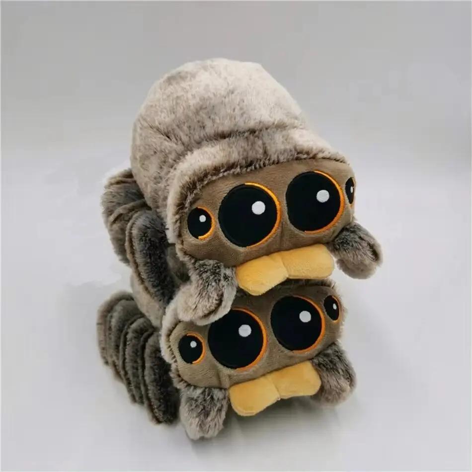 Animale Morbido Ripieno Carino Piccolo Ragno Bambino Peluche Giocattolo Animale Cartone Animato Film Periferico Bambola Decora Sala Giochi Regalo di Compleanno Bambino